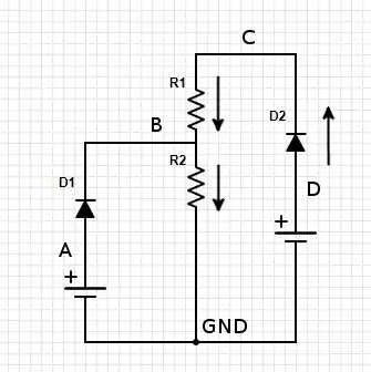 Working out used to try to solve 17 + 4 using the given weighted BCD code