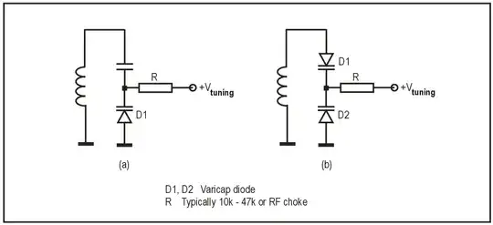 varicap connections 2