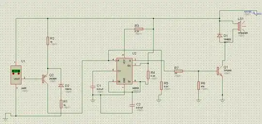 Complete Proteus Circuit Heat Activated Alarm