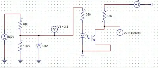 The Schematic for the circuit I was using