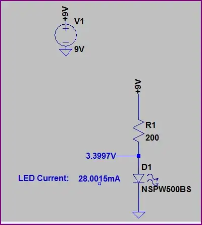 1 LED