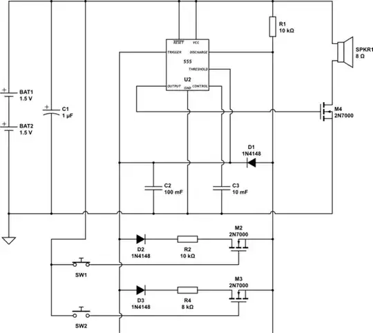NPN and PNP transistors