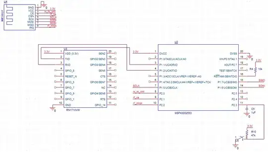 Schematics of Oscillator as put up in Multisim