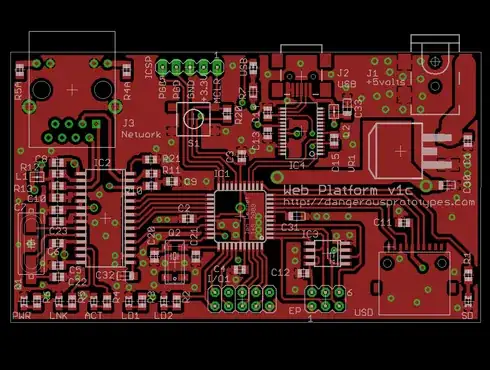Arduino to eMMC simplified schematic