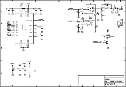 Internal image of the front-end of the Shure PA821SWB