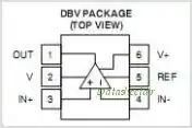 TLV3012 pinout