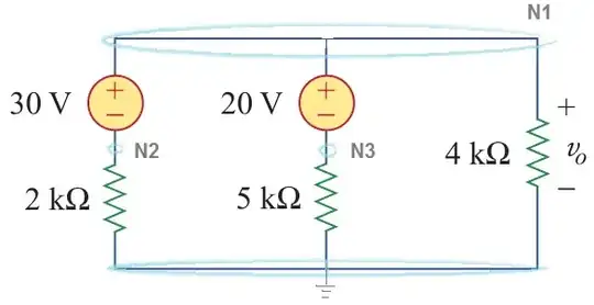 Current - 1A flowing through an inductor