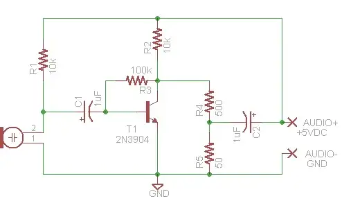 Electret amp