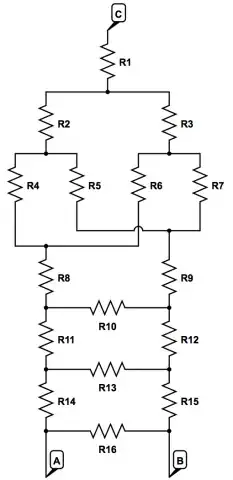 Schematic of my clock without pullup resistors on I2C lines