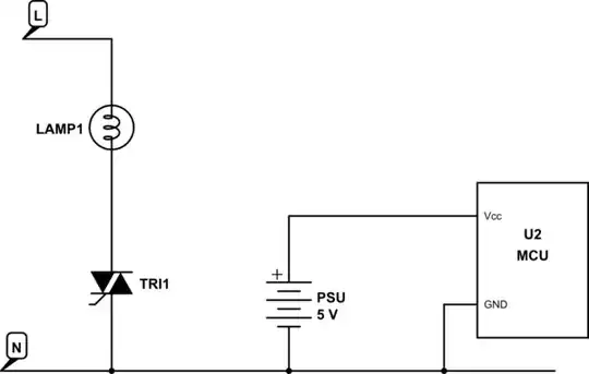 Rear of gauge