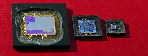 Several decapsulated large processors