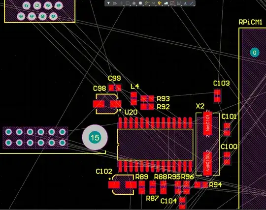 PCB Ethernet placing