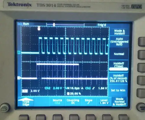 Tek TDS3014 Result