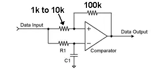 Schematic Diagram of an AC switch using NMOS transistors