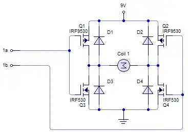 Simple H-Bridge schematics