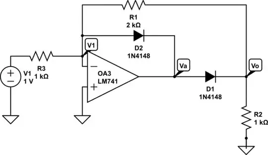 Voltage across V3