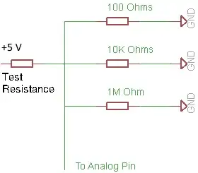 LEDs as dynamic resistors