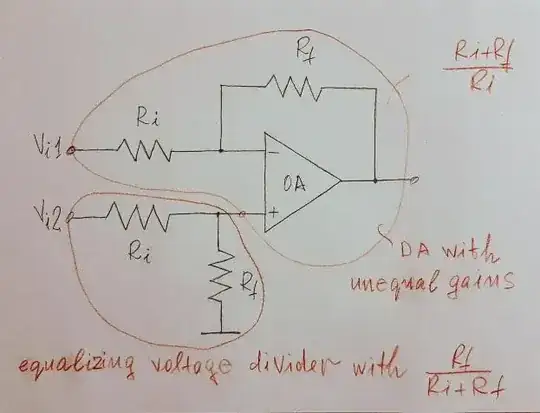 Op-amp differential amplifier - idea