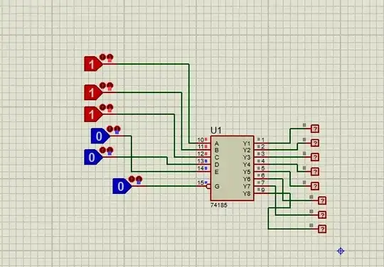in this attached image i test enable with a logicProbe and change it but still IC don't work.