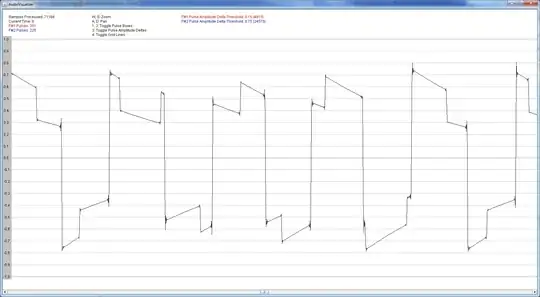 PC flow meter signal