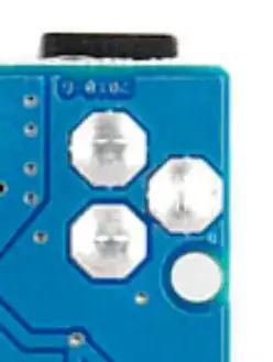 Power jack - soldered