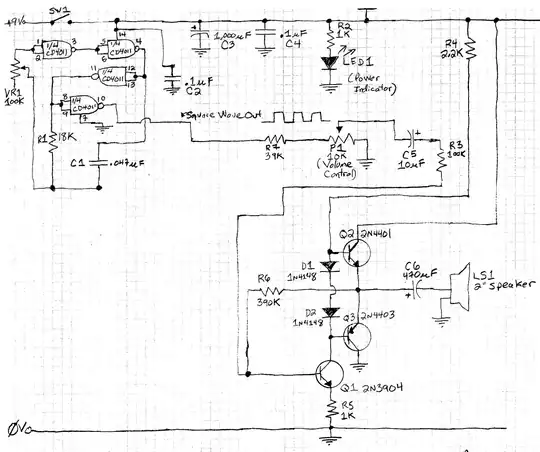 even more improved circuit CD4011 oscillator and amplifier