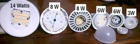 LED Light Bulbs No Cover
