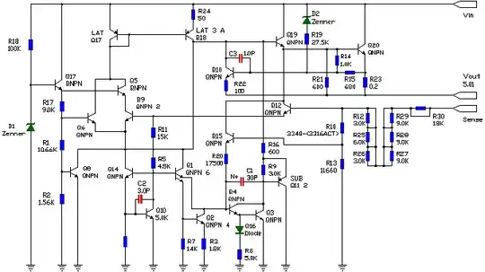 7805 equivalent circuit