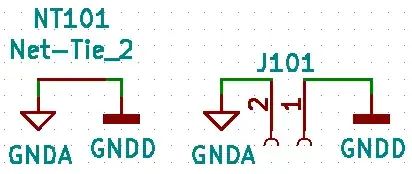 Net Tie Schematic