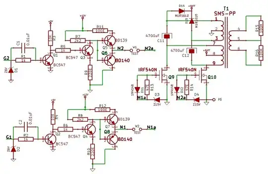 Push Pull with Non Dissipative clamp