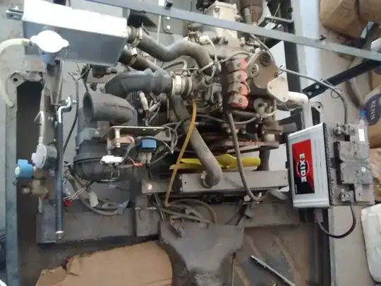 Engine of Auto Rickshaw.