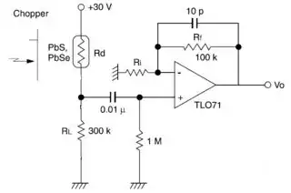 Circuit for a detector