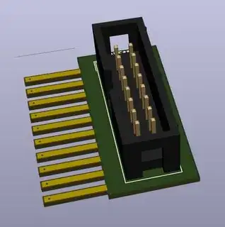 Adapter PCB mockup