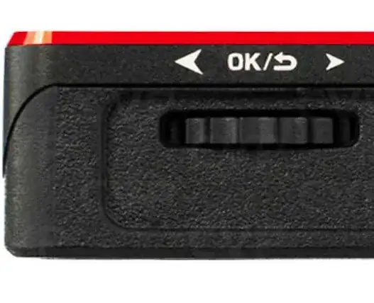 Image of scrolling wheel with click