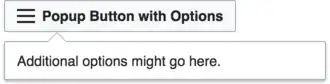 An example of a PopupButtonWidget