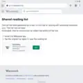Landing Page for Shared Reading Lists on Android (Wider View)