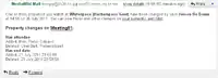 Email notification send by Semantic Watchlist listing changed to watched properties