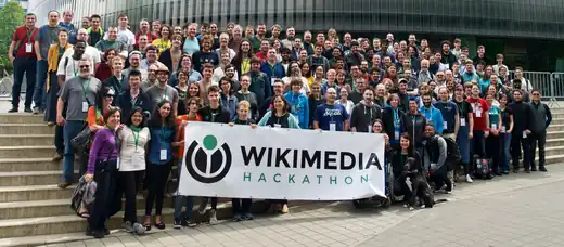  Attendees at the Wikimedia Hackathon in Prague, 2019.