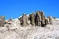 Columnar outcrops around Gwangju, South Korea