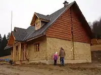 House with loam ground floor