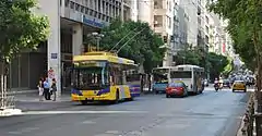 One example for Feature : Public transport in Greece