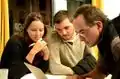 Guillaume et les porteurs du projet Wayo