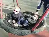 playground=basketswingsitting_disability=yesBasket/Wave/Hammock swing - note users normally lie down on this as opposed to sitting up on other types of swing