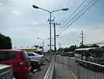 34,500 volt distribution line pole, Philippines