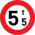 Belgium:maxweight=5.5(use dot as decimal separator)