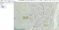 ArcGIS showing OSM Mapnik with Bing Maps's aerial imagery as a transparent overlay