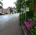Mitfahrerbank
