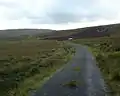 A bog slide in County Donegal