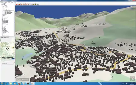 alps terrain OSM-3D.org