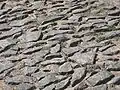 Irregular stones with a cut top